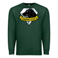 Sports Green diamond dogs classic Premium Sweatshirt - artisFamous