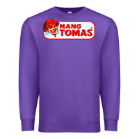 Purple mang tomas filiipino Premium Sweatshirt - artisFamous