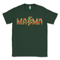 Sports Green Mama christmas lightning bolt mother's day Classic Tee - HowdyJamesFarm