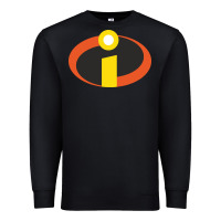 Black incredibles crop top Premium Sweatshirt - artisFamous
