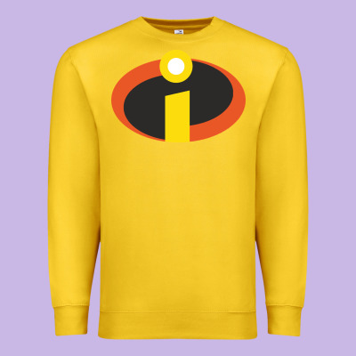 Incredibles Crop Top Premium Sweatshirt Designed By Artisfamous