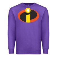 Purple incredibles crop top Premium Sweatshirt - artisFamous