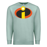 Seafoam incredibles crop top Premium Sweatshirt - artisFamous