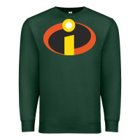 Sports Green incredibles crop top Premium Sweatshirt - artisFamous