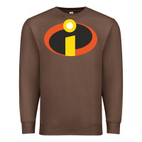 Chestnut incredibles crop top Premium Sweatshirt - artisFamous
