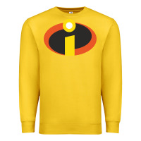 Lemon incredibles crop top Premium Sweatshirt - artisFamous