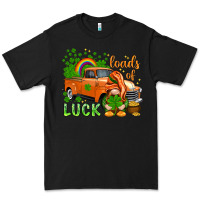 Black St. Patrick's Loads of luck with gnome Premium Tee - HowdyJamesFarm