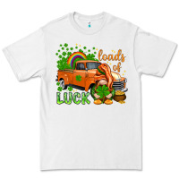 White St. Patrick's Loads of luck with gnome Premium Tee - HowdyJamesFarm