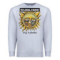 Heather Grey sunflower sublime 40oz to freedom toddler Premium Sweatshirt - artisFamous