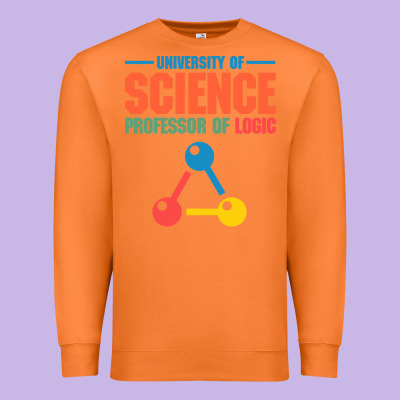 University Of Science Professor Of Logic Premium Sweatshirt Designed By Artisfamous