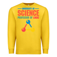 Lemon UNIVERSITY OF SCIENCE PROFESSOR OF LOGIC Premium Sweatshirt - artisFamous