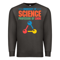 Smoke UNIVERSITY OF SCIENCE PROFESSOR OF LOGIC Premium Sweatshirt - artisFamous