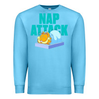 Ocean Blue nap attack Premium Sweatshirt - artisFamous