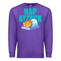 Purple nap attack Premium Sweatshirt - artisFamous
