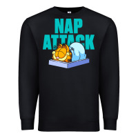 Black nap attack Premium Sweatshirt - artisFamous