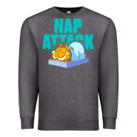 Charcoal Heather nap attack Premium Sweatshirt - artisFamous
