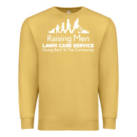 Antique Gold raising men lawn care Premium Sweatshirt - artisFamous