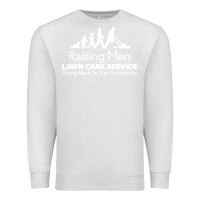 Oatmeal Heather raising men lawn care Premium Sweatshirt - artisFamous