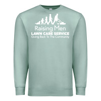 Seafoam raising men lawn care Premium Sweatshirt - artisFamous