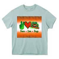 Arona peace love frogs Heavy Core Tee - Jasminsmagicworld