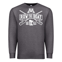 Charcoal Heather row the boat minnesota Premium Sweatshirt - artisFamous
