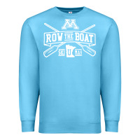 Ocean Blue row the boat minnesota Premium Sweatshirt - artisFamous