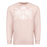 Pale Pink row the boat minnesota Premium Sweatshirt - artisFamous
