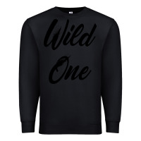 Black wild one Premium Sweatshirt - artisFamous