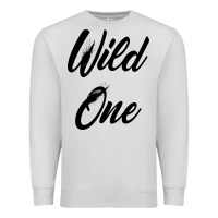 Dove Grey wild one Premium Sweatshirt - artisFamous