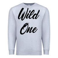 Heather Grey wild one Premium Sweatshirt - artisFamous