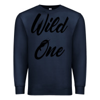 Navy wild one Premium Sweatshirt - artisFamous