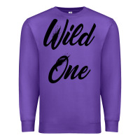 Purple wild one Premium Sweatshirt - artisFamous
