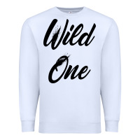 White wild one Premium Sweatshirt - artisFamous