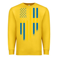Sweden Swedish Roots American Flag | Canadian Roots Premium Sweatshirt | Teevron