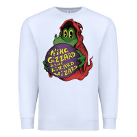 White The Little Crocodile Premium Sweatshirt - artisFamous