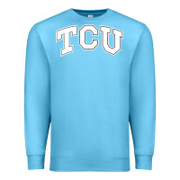 Ocean Blue tcu Premium Sweatshirt - artisFamous