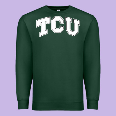 Tcu Premium Sweatshirt Designed By Artisfamous