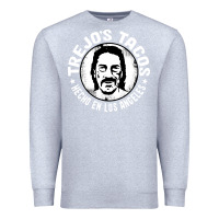 Heather Grey tacos restaurant Premium Sweatshirt - artisFamous