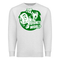 Oatmeal Heather didney worl Premium Sweatshirt - artisFamous