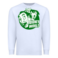 White didney worl Premium Sweatshirt - artisFamous
