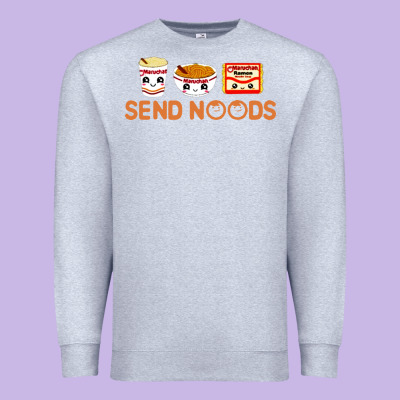 Send Noods Premium Sweatshirt Designed By Artisfamous
