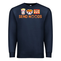 Navy send noods Premium Sweatshirt - artisFamous