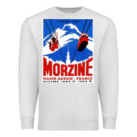 Oatmeal Heather Savoie France Blue Premium Sweatshirt - artisFamous