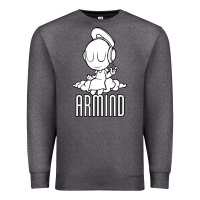 Charcoal Heather Armin Van Buuren Armind Premium Sweatshirt - artisFamous