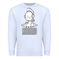 White Armin Van Buuren Armind Premium Sweatshirt - artisFamous