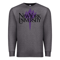 Charcoal Heather New York University Premium Sweatshirt - artisFamous