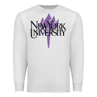 Oatmeal Heather New York University Premium Sweatshirt - artisFamous