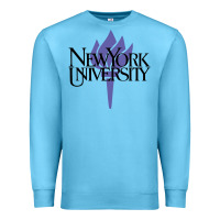 Ocean Blue New York University Premium Sweatshirt - artisFamous