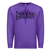 Purple New York University Premium Sweatshirt - artisFamous