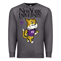Charcoal Heather New York University Premium Sweatshirt - artisFamous